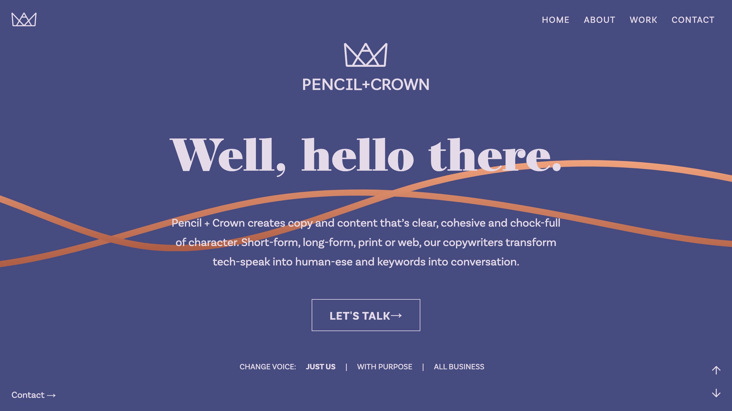 Pencil + Crown